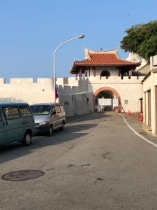 The building in which the homestay is located