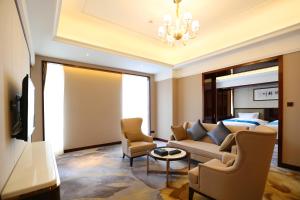 Televisyen dan/atau pusat hiburan di Xi'an Lanxi International Hotel
