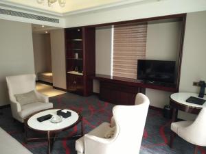 Televisyen dan/atau pusat hiburan di Xi'an Lanxi International Hotel