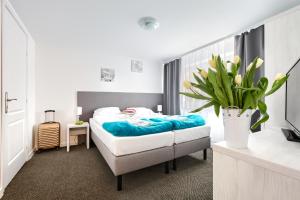 מיטה או מיטות בחדר ב-Villa Julia