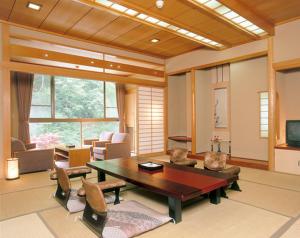 Istumisnurk majutusasutuses Nishiyama Onsen Keiunkan