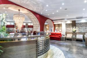 Posezení v ubytování Hotel De Suède