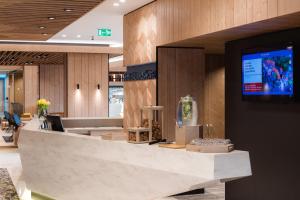TV a/nebo společenská místnost v ubytování Rikli Balance Hotel – Sava Hotels & Resorts
