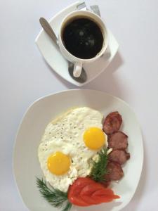 Opțiuni de mic dejun disponibile oaspeților de la Like Home Hostel