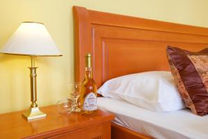 Postel nebo postele na pokoji v ubytování Hotel Járja