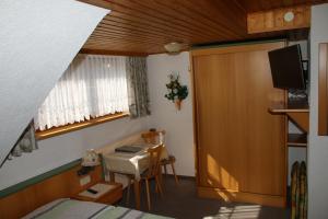 En TV eller et underholdningssystem på Haus Dorfer
