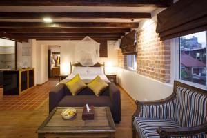 Posezení v ubytování Thamel Villa Heritage Hotel