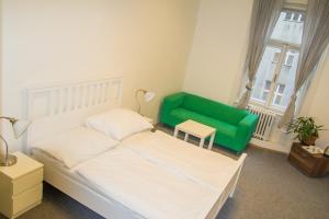 Postel nebo postele na pokoji v ubytování Hostel Franz Kafka