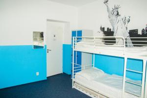 Postel nebo postele na pokoji v ubytování Hostel Franz Kafka