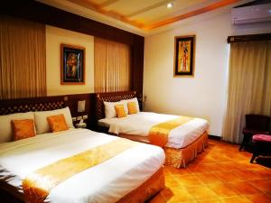 Voodi või voodid majutusasutuse Borabora B&B toas
