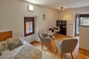 Kuchyň nebo kuchyňský kout v ubytování Sant Josep Loft