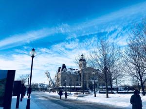 Gite du Survenant Montreal om vinteren