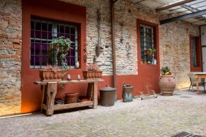 Patio alebo iná vonkajšia časť ubytovania Camere Centro Storico