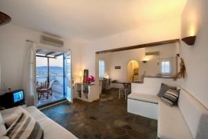 Posezení v ubytování Archipelagos Apartments