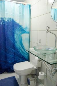 Ванная комната в Ilha Hostel