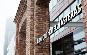 Certifikát, hodnocení, plakát nebo jiný dokument vystavený v ubytování Comfort Hotel Västerås