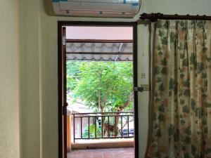 Balkón nebo terasa v ubytování Dikachaya Hostel