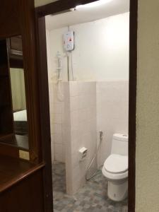 Koupelna v ubytování Dikachaya Hostel