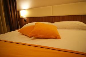Posteľ alebo postele v izbe v ubytovaní Hotel Il Moro di Venezia