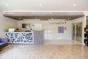Lobbyn eller receptionsområdet på Fortune D Hotel Loei