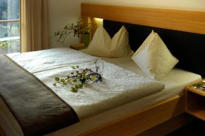 Llit o llits en una habitació de Villa Tilia