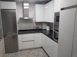 Kuchyň nebo kuchyňský kout v ubytování Star Wars Apartment
