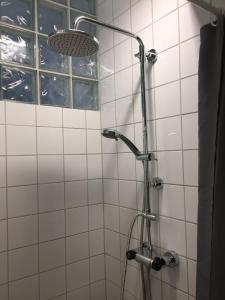 Et badeværelse på Thyborøn Hotel