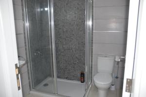 A bathroom at Sol y Playa