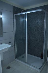A bathroom at Sol y Playa