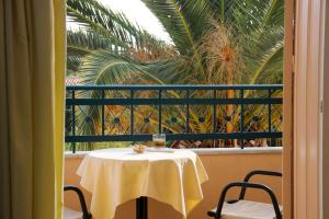 Balkoni atau teres di Lefktron Hotel