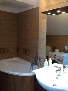 Kúpeľňa v ubytovaní King Apartman