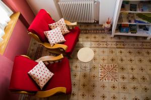 Posezení v ubytování Agriturismo Angiò nel Cerè