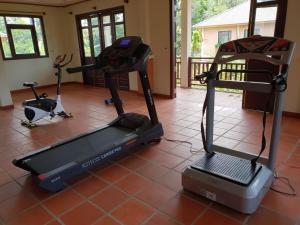 Fitness centrum a/nebo fitness zařízení v ubytování Vela Phu Quoc Resort
