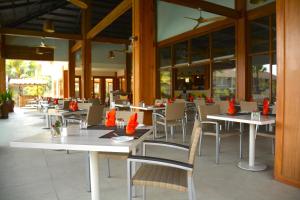 Ein Restaurant oder anderes Speiselokal in der Unterkunft Amata Garden Resort Bagan 