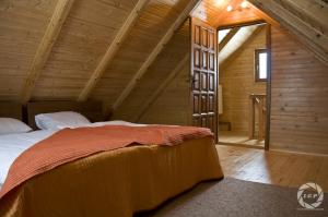 Postel nebo postele na pokoji v ubytování Apartments Breza