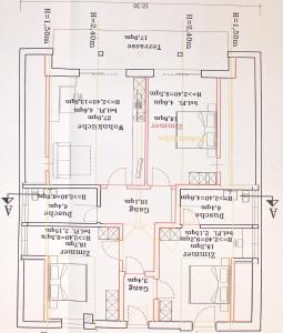 The floor plan of Residence Blumenthalerhof