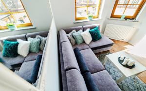 Posezení v ubytování Wonder Home - Apartamenty w spokojnej okolicy, z widokiem na góry