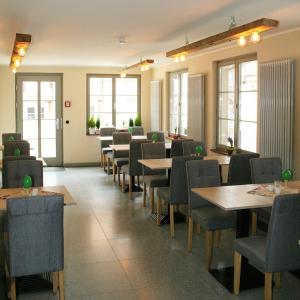 En restaurant eller et andet spisested på Hotel garni Tilia