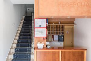 Vstupní hala nebo recepce v ubytování Hotel Krilo