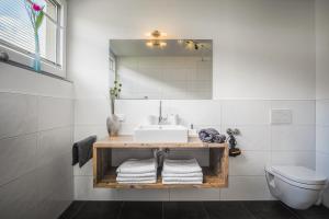 Ванна кімната в Ferienhaus Sandra