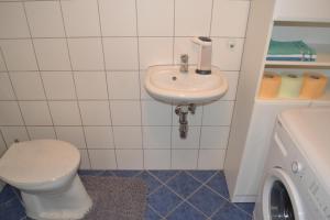 A bathroom at Sonnenoase