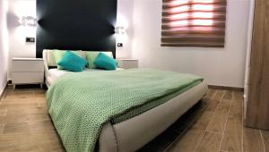Postel nebo postele na pokoji v ubytování Villa hortencia