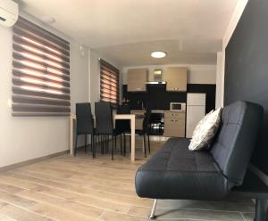 Kuchyň nebo kuchyňský kout v ubytování Villa hortencia
