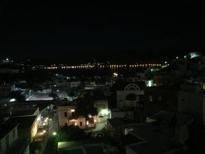 A general view of Ajía Marína or a view of the city taken from a vendégházakat