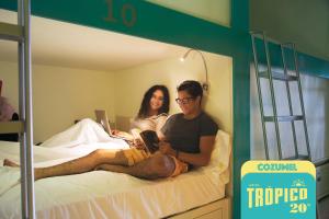 Fotografie z fotogalerie ubytování Hostel Frente al Mar Tropico 20º v destinaci Cozumel