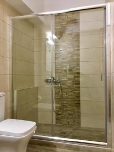 Kúpeľňa v ubytovaní Platanos Rooms