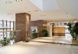 The lobby or reception area at Hotel Russia