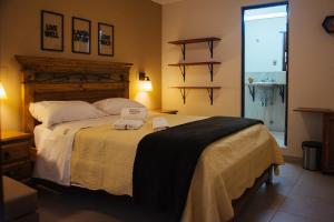 Hotel San Felipe客房内的一张或多张床位