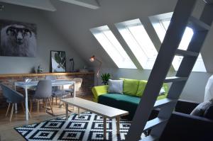 Et opholdsområde på MB Apartments