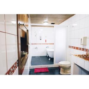 Phòng tắm tại Xian Qing Yu Zhi Homestay